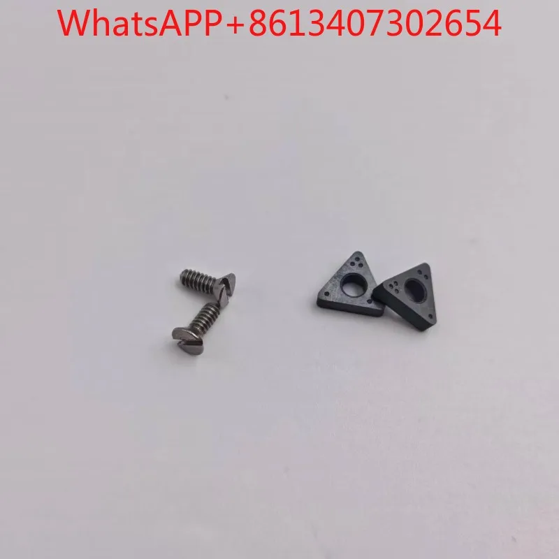 Herramientas para torno de frenos Ammco y discos CB6914, pastillas de freno Hunter, insertos de acero de tungsteno CB6914-10/TKMC13T3 (2 piezas)