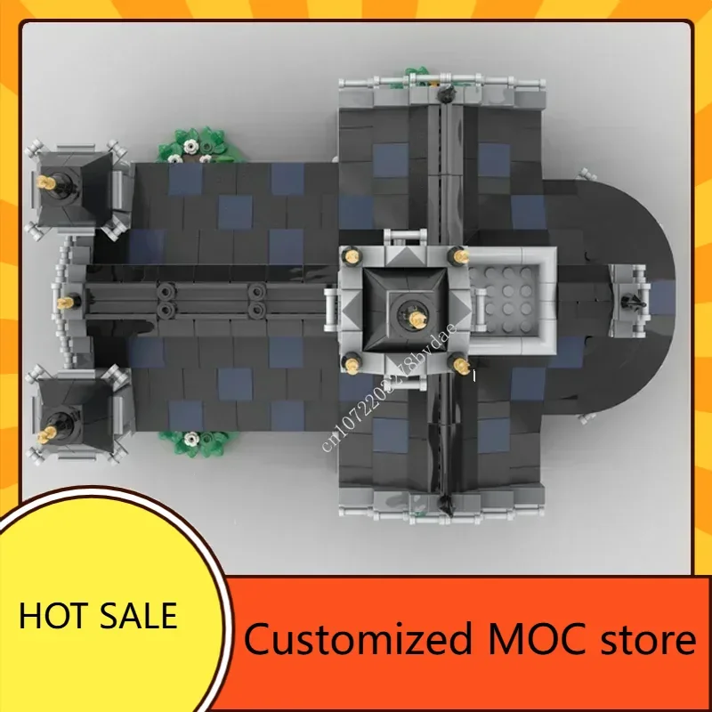 ตัวต่อ MOC แบบประกอบเอง 1445 ชิ้น ชุดอาคารโบสถ์ยุคกลาง ของเล่นประกอบเองสำหรับวันหยุด ของขวัญวันเกิด วันคริสต์มาส สำหรับเด็กทุกวัย