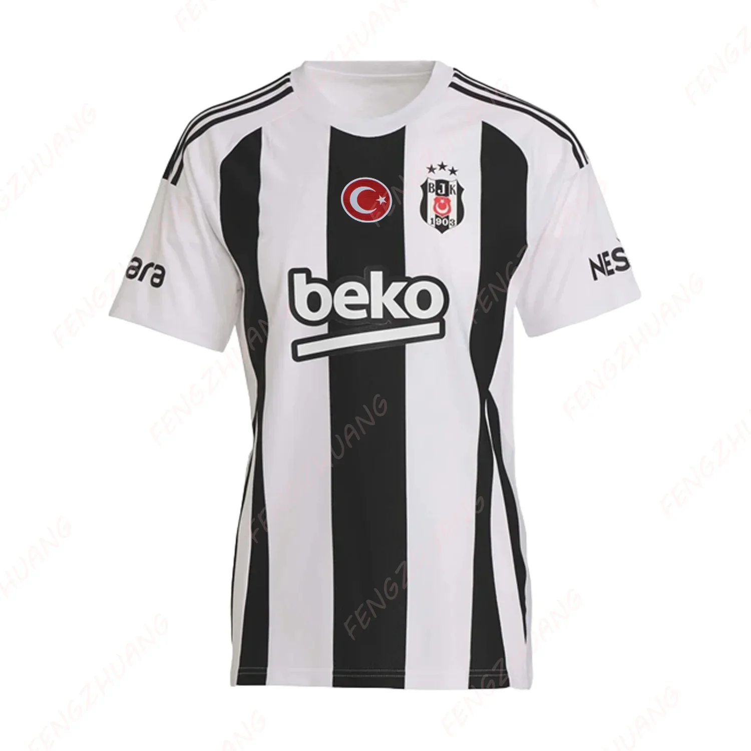 Besiktas 2025 Najernosza Szybkosch noseca Piškarska Na Zehern Letnia Klasyczna Koszulka Na Co Dzieн Luźna Koszulka Do Cikwiczija