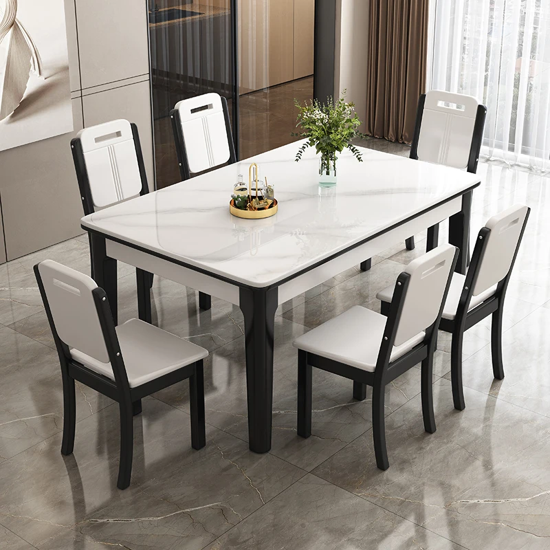 Folding Apartment Dining Table Round Modern Simple Household Dining Table Solid Wood White Mesas De Jantar Home Furniture