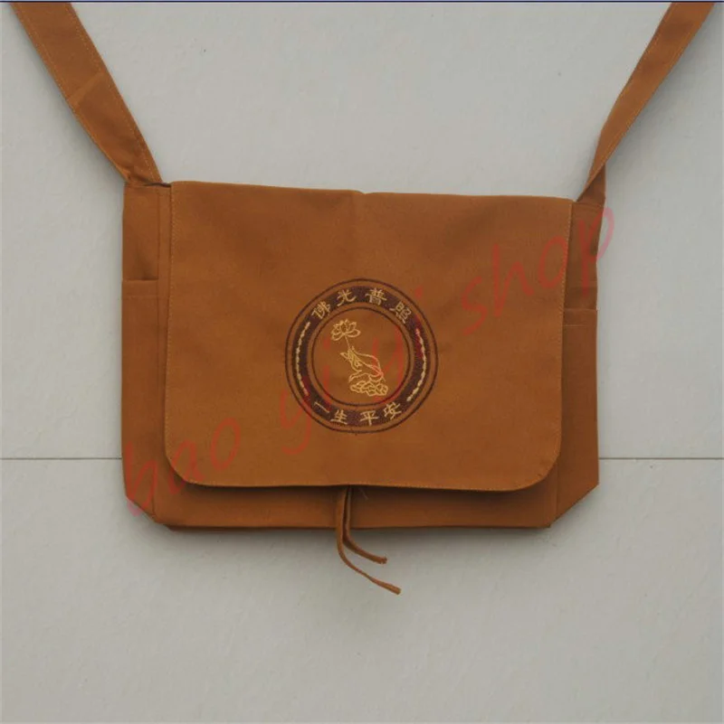 Monk bag single shoulder monk bag Luohan bag Buddha bag for worship