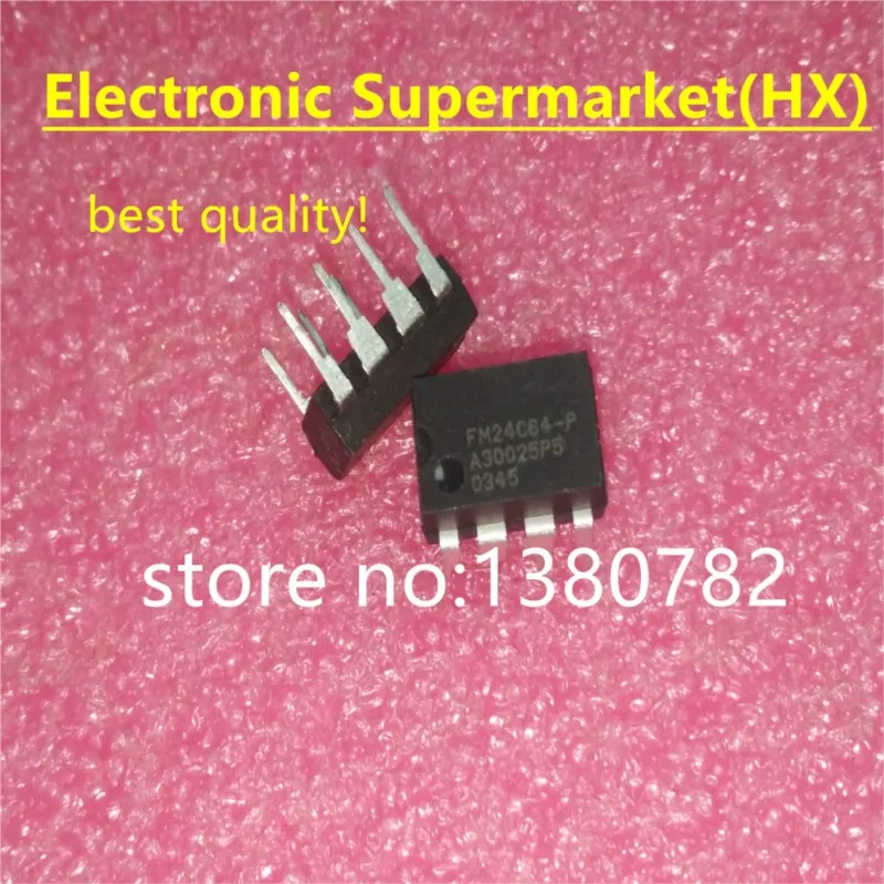 

Free shipping 10pcs-50pcs/lots FM24C64-P FM24C64 NEW DIP-8 IC In stock!