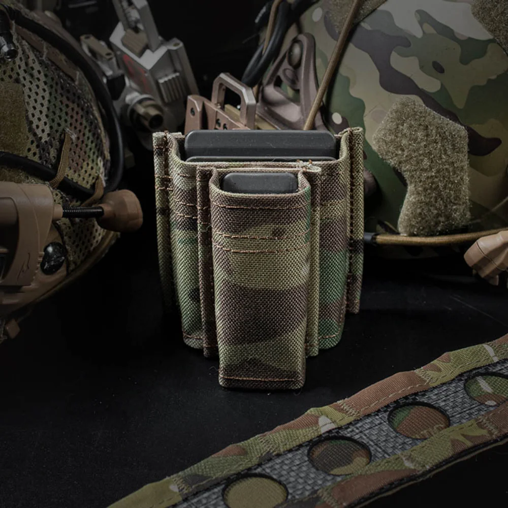 

POSEIDON DEFENSE Fast Kiwi Molle Clip Mag Pouch для магазинов 5.56 M4 AR, 9 мм, .40, .45ACP, комбинированный чехол для магазинов, для страйкбола