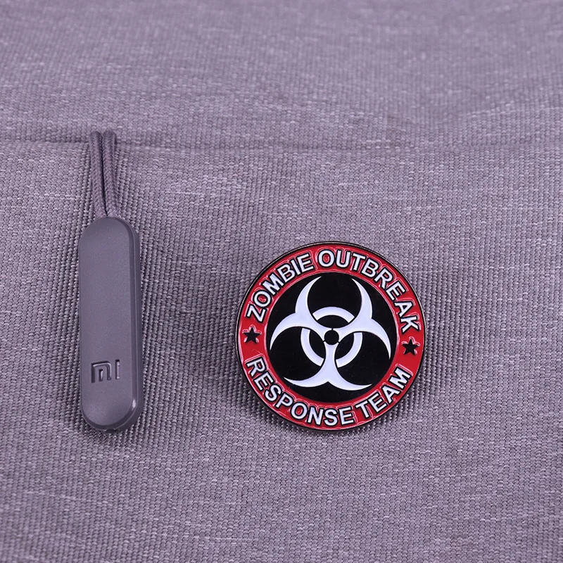 Superior Quality Biohazard Countermeasure Service Evil Resident Enamel Brooches Lapel Pin Badges Fashion Jewelry Gifts Wholesale