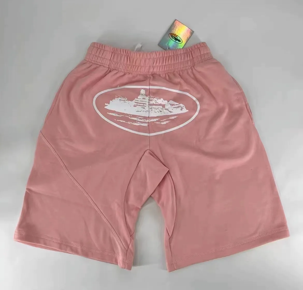 American Sle Logo stampato orts Tessuto casual in misto cotone ex Pantaloni estivi per il tempo libero Hip Hop Skateboard Trendy Streetwear