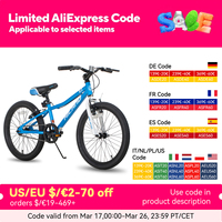 Hiland 20 Inch Kids Mountain Bike for Boys, Girls, Single Speed Kids Bicycles with Dual Handbrakes and Kickstand