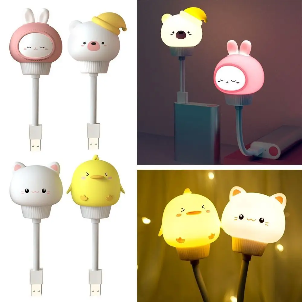 

Kitten Design Dimmable USB Night Light Portable Mini Size Remote Control Light Cute Cartoon Night Light Home Decor