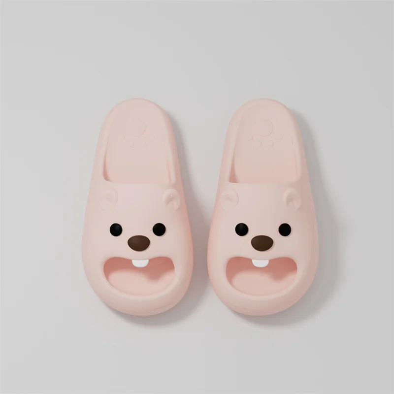 

Women Anti-slip Cute Cartoon Beaver Summer Slippers Ladies EVA Outwear Home Sandals Female House Outdoor Indoor Shoes Footwear