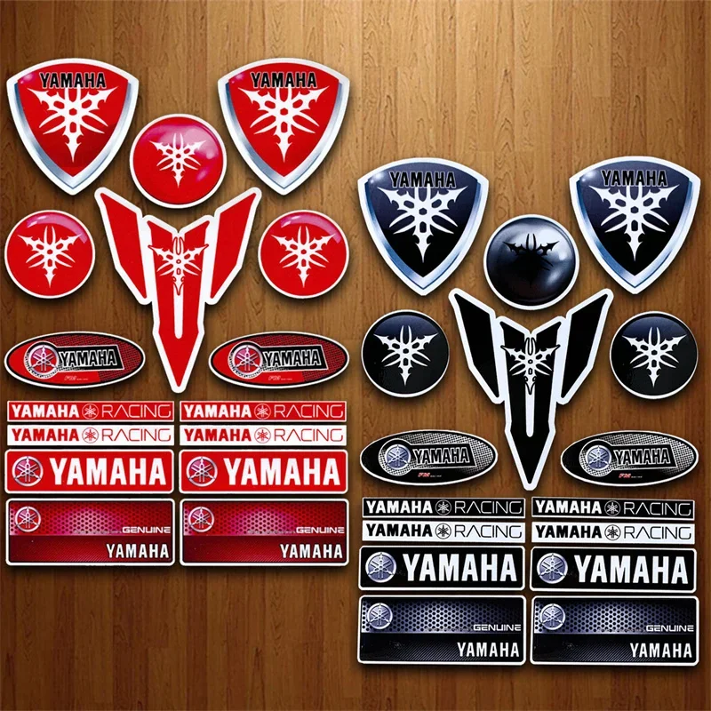 Suitable for Yamaha Motorcycle Stickers Reflective Stickers Modified Moto Racing Motorcycle Helmet Stickers