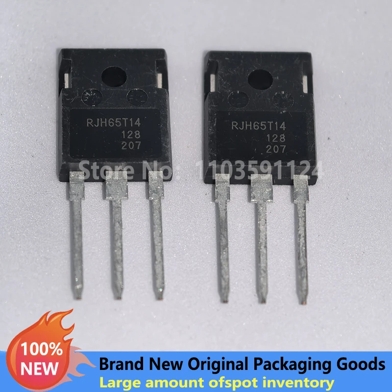 10pcs/lot   Disassemble RJH65T14 100A 600V TO-247 inverter IGBT tube instead of RJH60F7