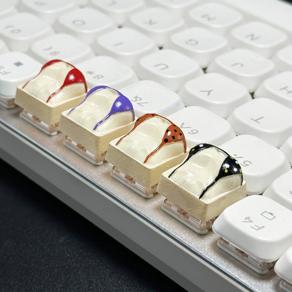 1 PC Handmade น่ารักบิกินี่ Keycaps สําหรับ Cross-Axis Mechanical คีย์บอร์ด-ที่ไม่ซ้ํากันและมีสไตล์ Keycap อุปกรณ์เสริม