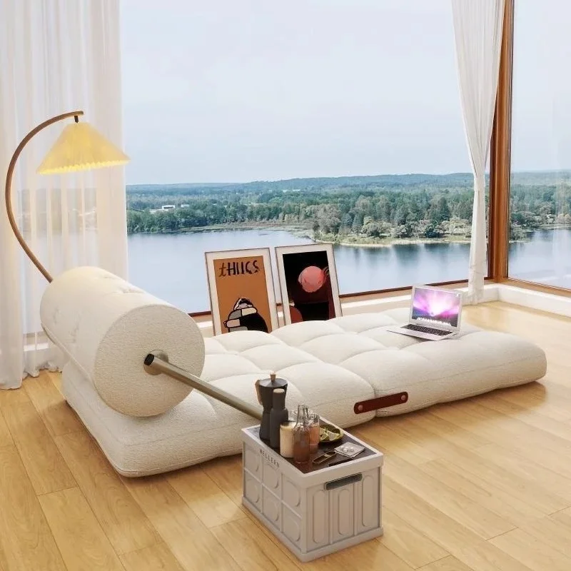 Small apartment folding dual-purpose lunch break sofa bed bedroom can lie down and sleep rental room