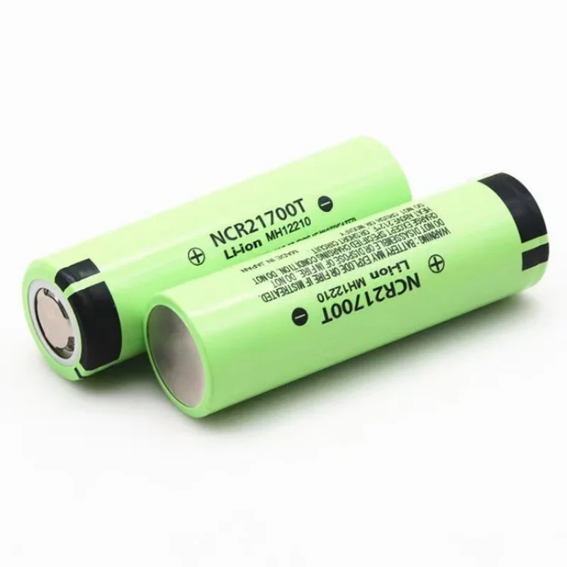 21700 3.7V 5000mAh flat top lithium-ion rechargeable battery, used for flashlight and car battery components