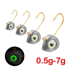 Fishing hook for Ajing fishing jig head hooks soft worm fishing hooks 10pcs/lot fish hook Fishing tackle