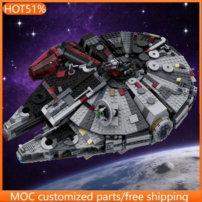 

1983 PCS Military Tank Model Dark Light Falcon MOC Customize Modular Building Block Creative Design DIY Boys Festival Toy Gift