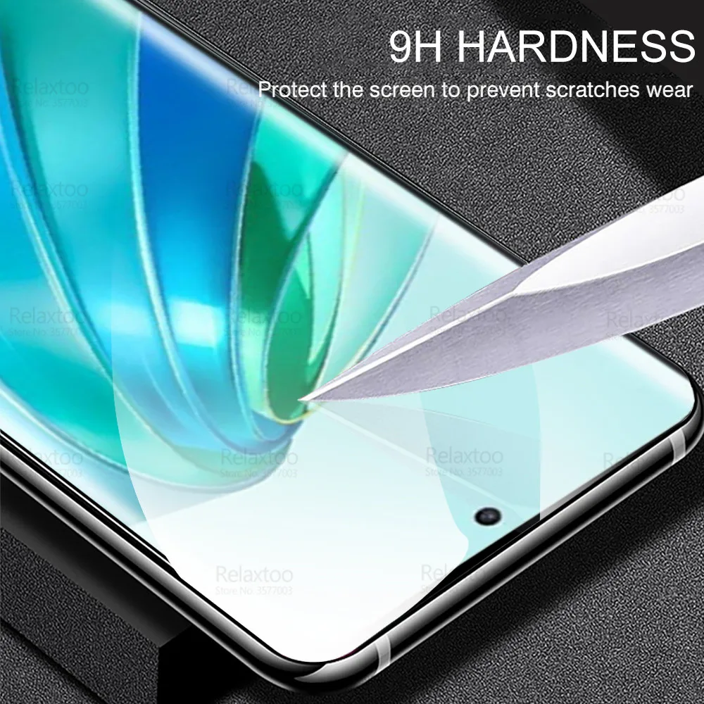 1-2 sztuk 9D zakrzywione szkło hartowane dla Honor Magic5 Lite Screen Protector Xonor magia 5 światła 5 Lite Magic5Lite 5G folie ochronne