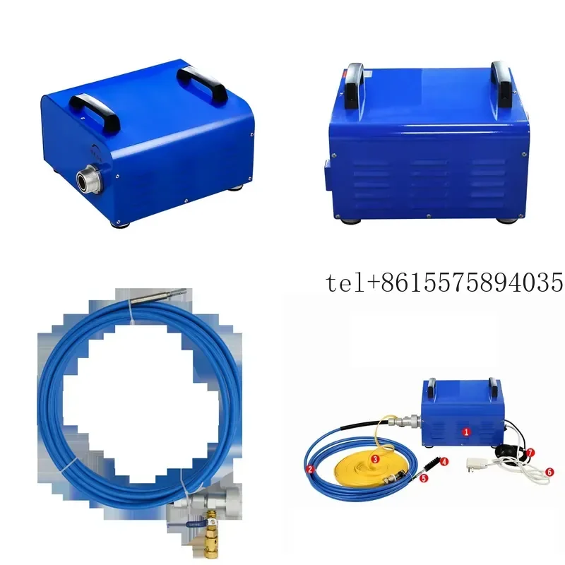 Hot KT-208 Portable heat exchanger tube cleaning machine rotary tube cleaner Tube Cleaner Machine
