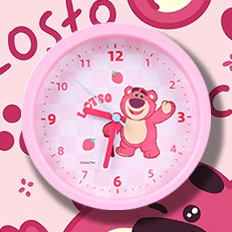 Disney Toy Story Lotso cartoon alarm clock for students to wake up artifact boys and girls high-looking kawaii style alarm clock