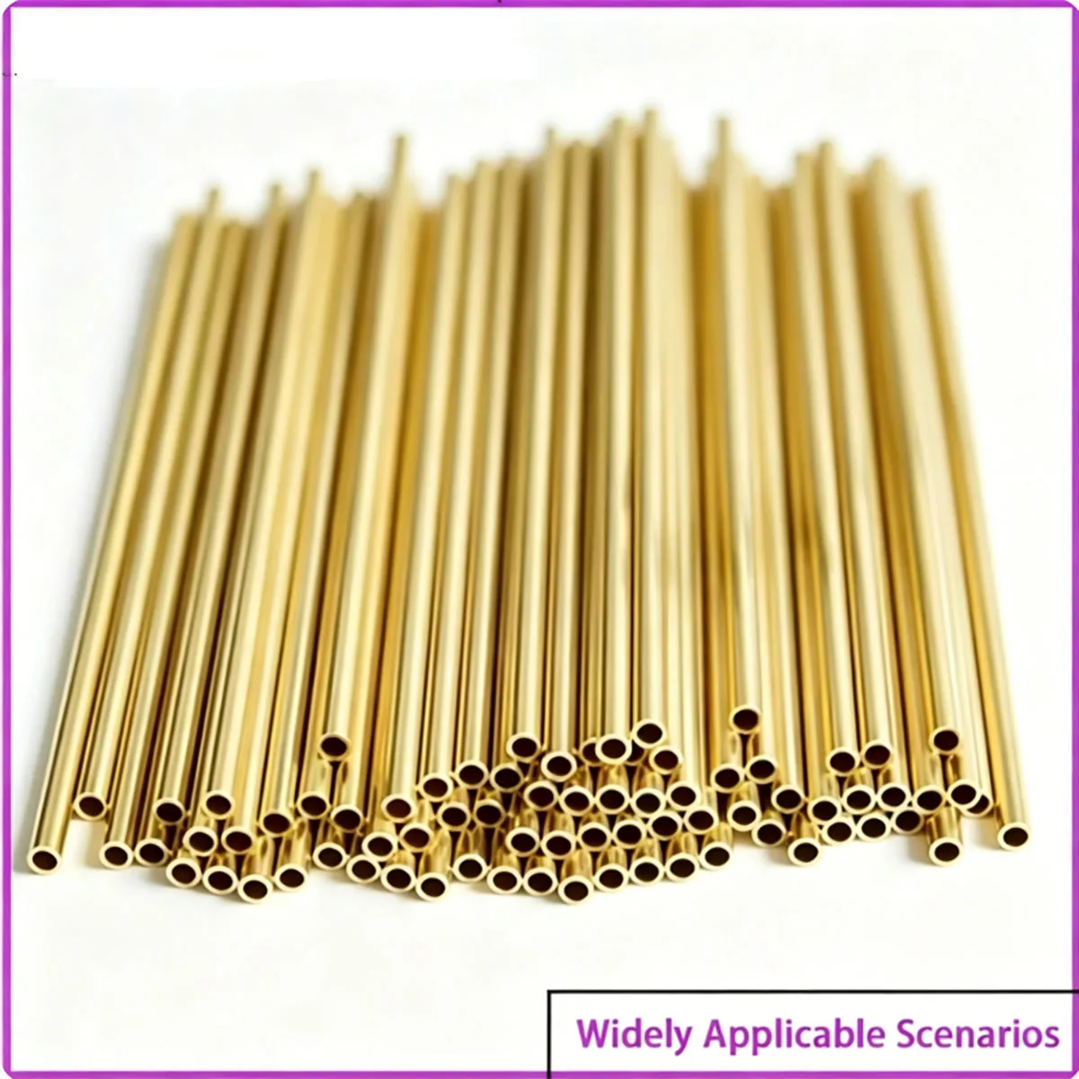 Ultra fine brass hollow tube with an outer diameter of 2-5.5mm is used in medical and micro heat dissipation fields