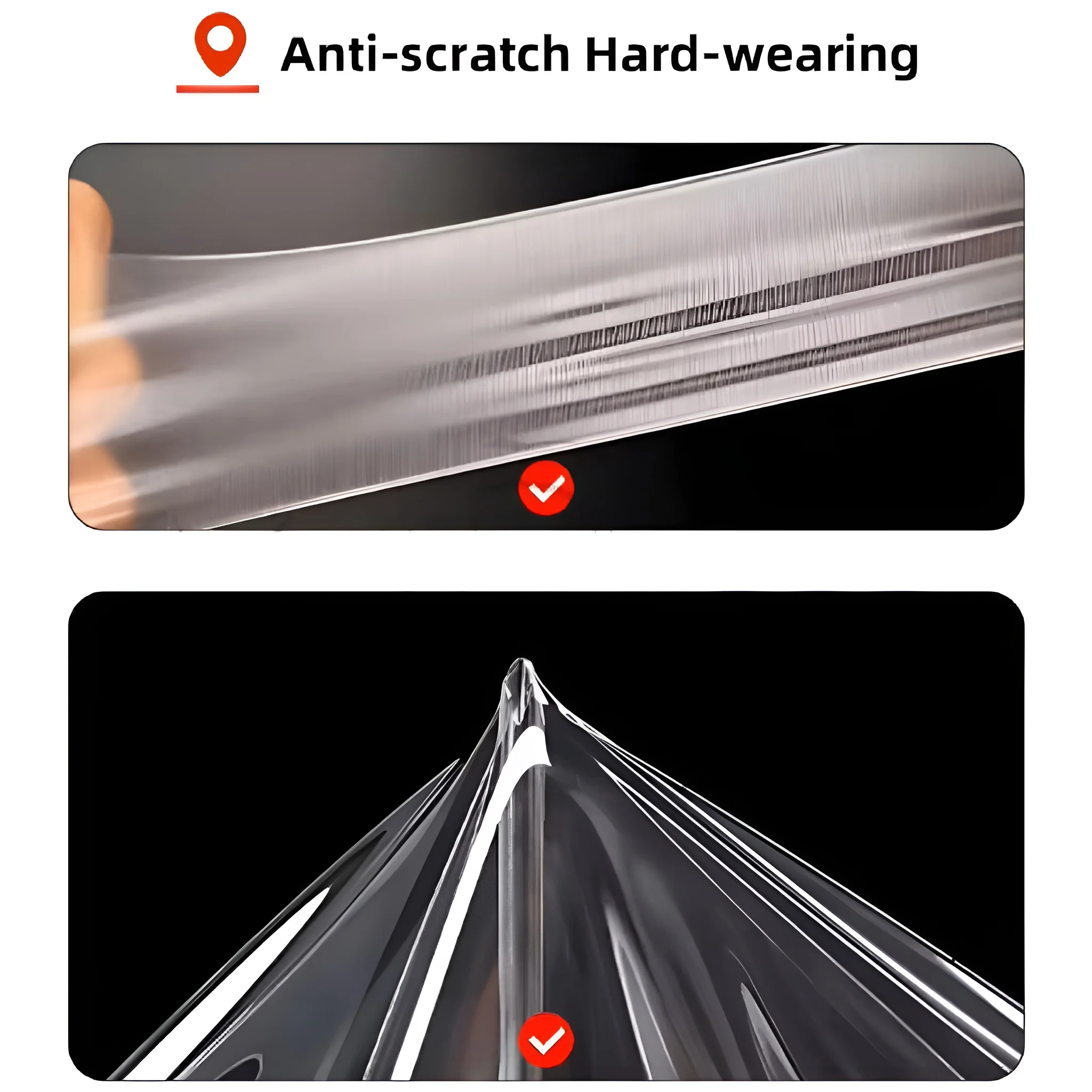 1.52*15M/5*49ft Automotive TPH PPF Car Paint Protection Film Glossy Stretch Auto Body Cover Film Warranty 2-5 years