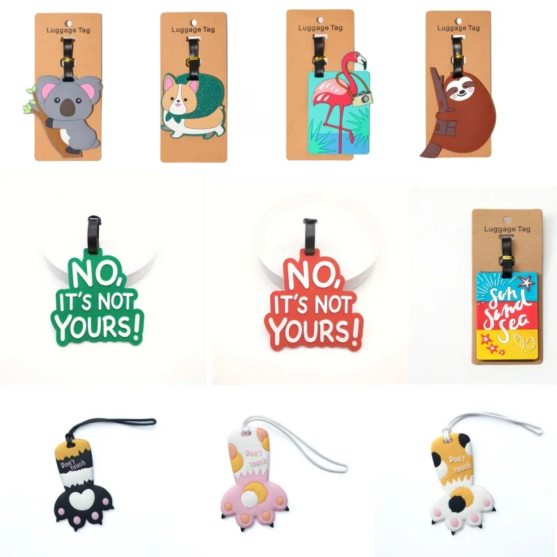 29 Types of Luggage Tags, Made of Durable PVC Material, with A Variety of Luggage Tags for You To Choose From