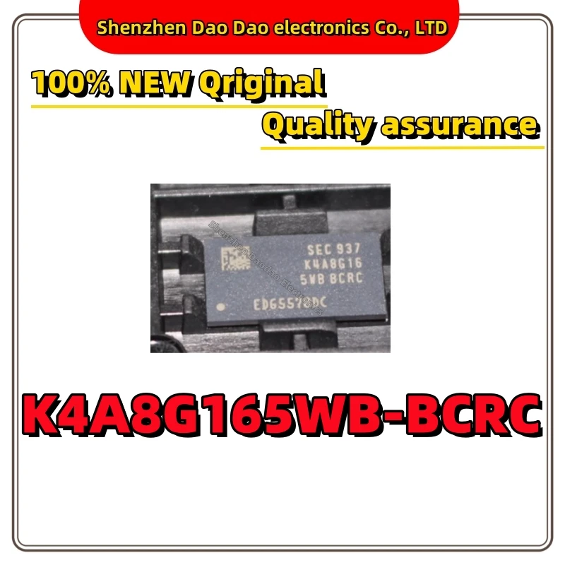 K4A8G165WB-BCRC BGA96 memory DDR4 512*16 chip IC New original