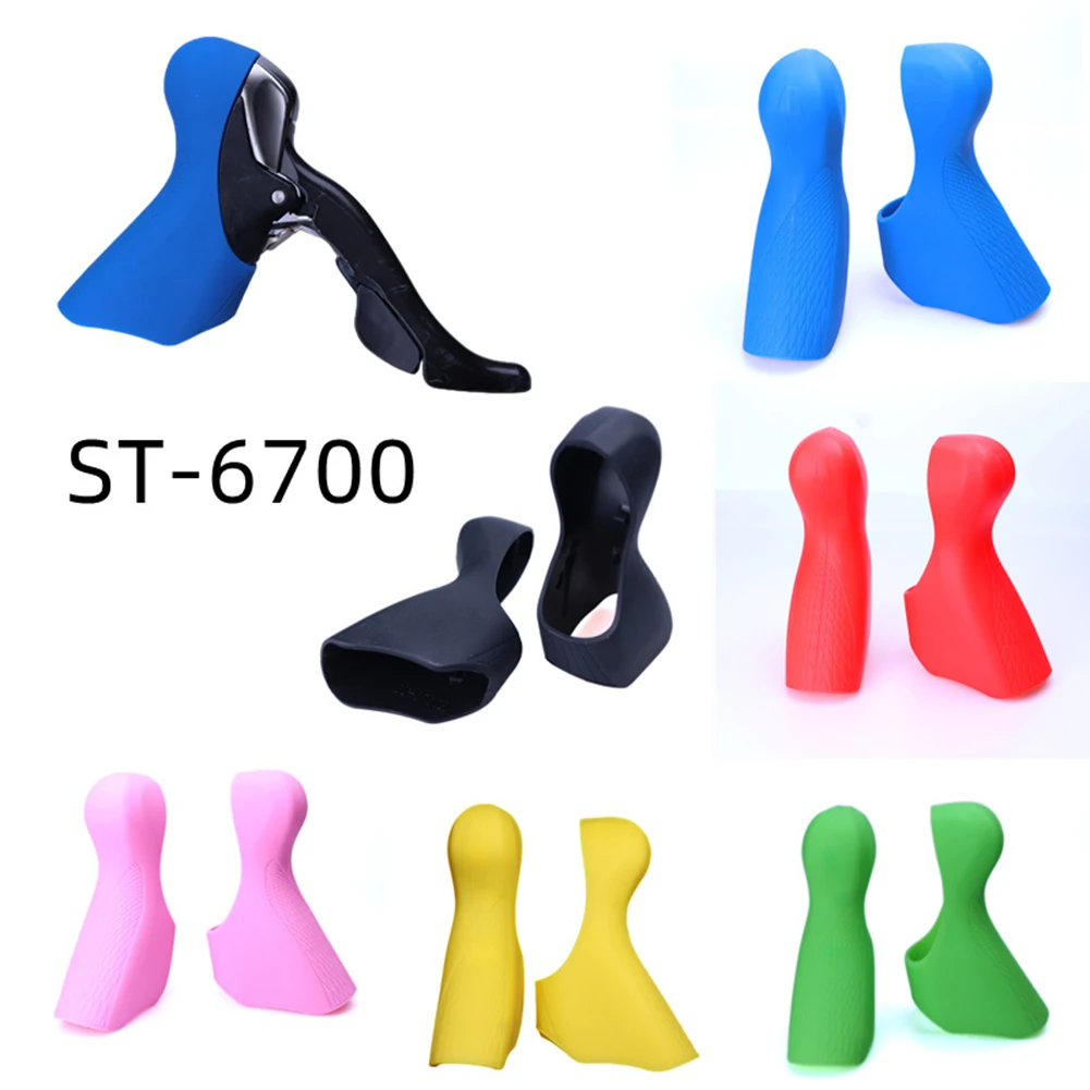 

Bicycle Brake Lever Hood Cover Crafted from Silica Gel Designed to Work with For Ultegra 105 ST-6700 10 Speed Shifting Systems