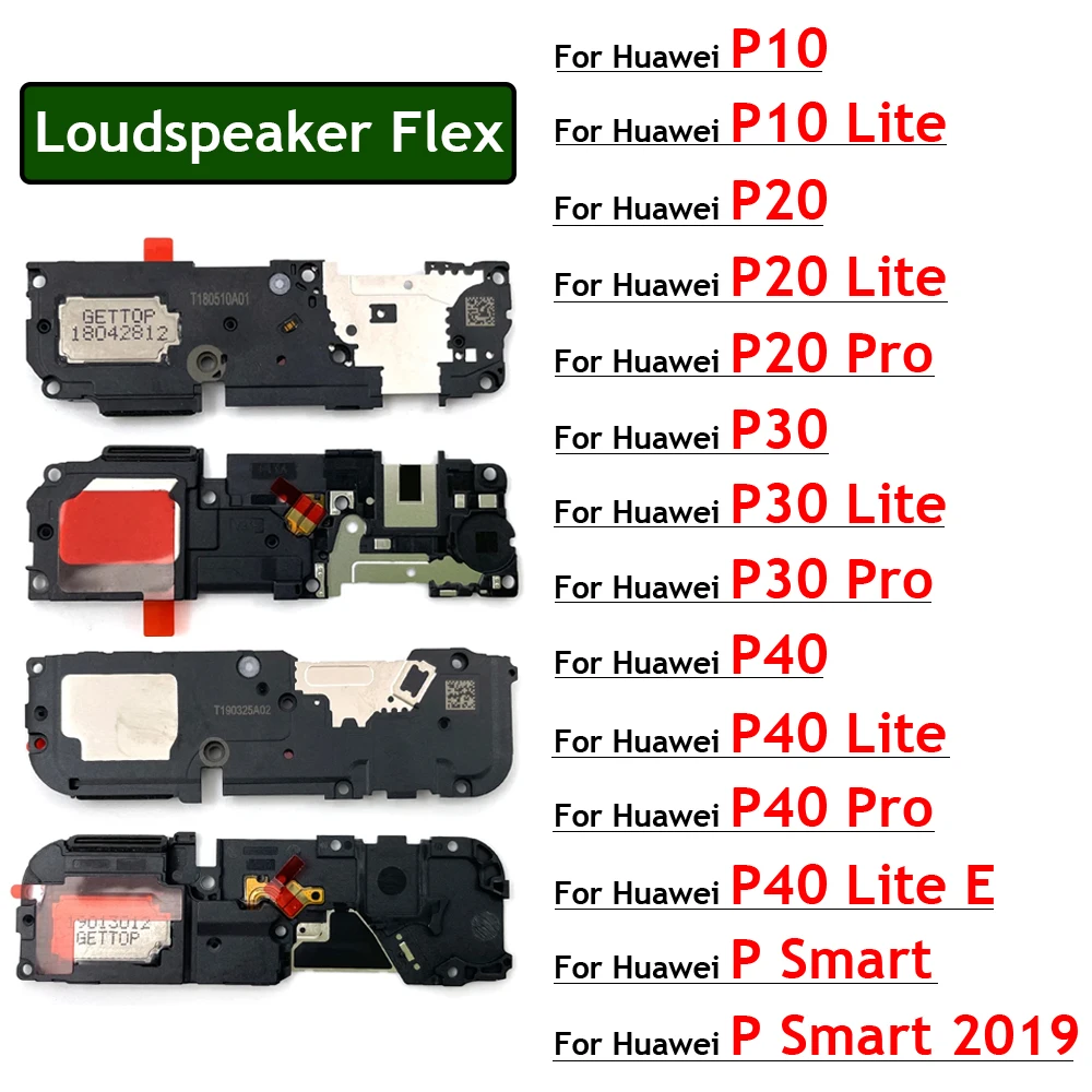 

Buzzer Ringer Loud Speaker Loudspeaker Flex Cable For Huawei P10 P20 P30 P40 Lite Pro E 5G Plus P Smart 2019 Replacement Parts