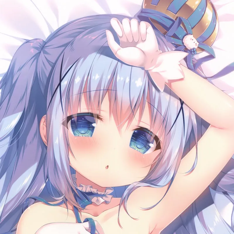 Anime Is A Rabbit Order? Kafuu Chino Sexy Cozy With Dakimakura Pillowcase For Bedding Gifts Ki