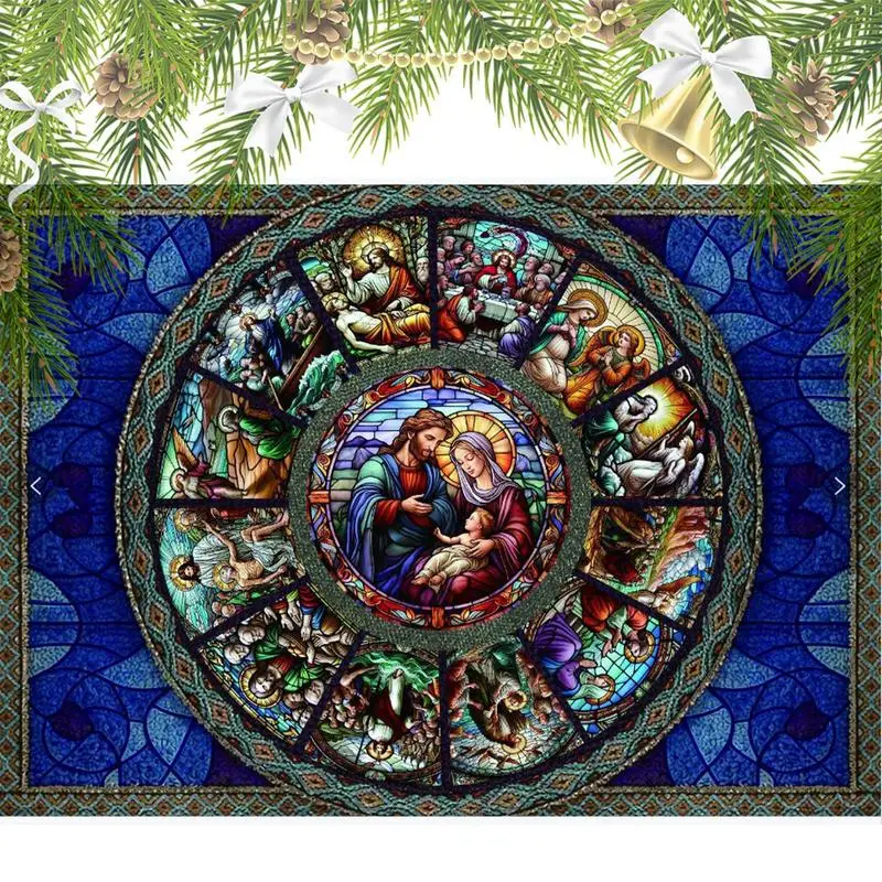 

Advent Calendar 2024 Jigsaw 2024 Christmas Advent Count Down Jesus Story Puzzle Jigsaw Parent-Child Interactive Toy For Nursery