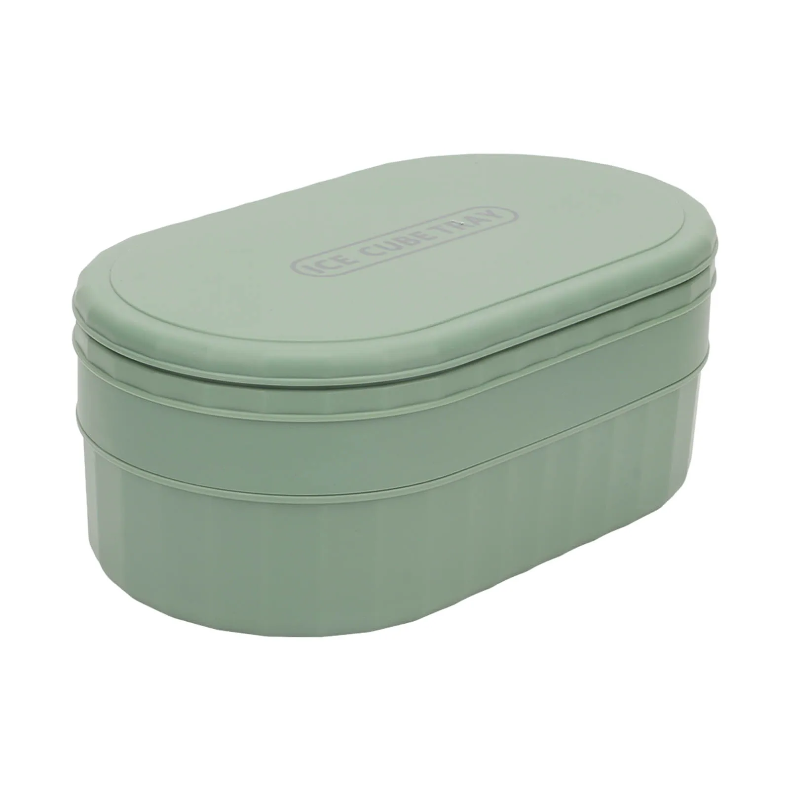 

36 сетчатых форм для льда, многоразовая штабелируемая форма для изготовления кубиков льда с крышкой, совок для льда для морозильной камеры, зеленый цвет