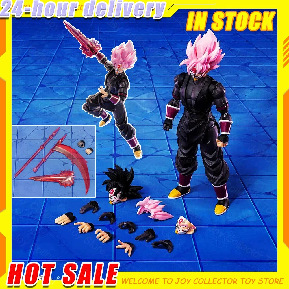 

100% Original In Stosk Demoniacal Fit Dragon Ball Z Ultimate Atrocious Shf Black Goku Zamasu Accessories Kit Action Anime Figure