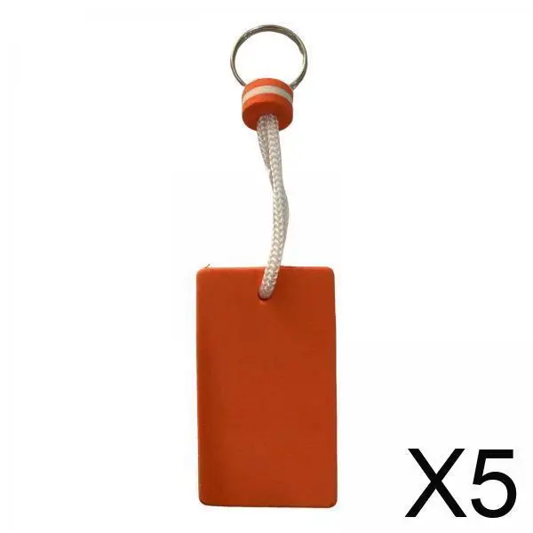

Buoyant Key Chain Float Key Ring EVA Floating Keychain for Fishing Boating Canoeing Accessories