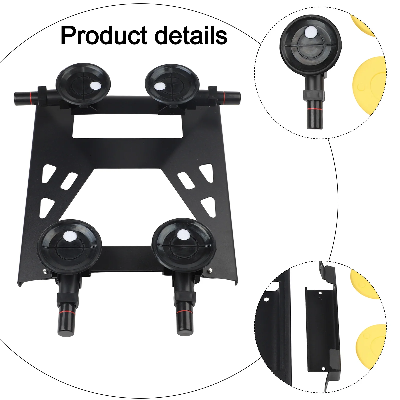 Multi Suction Cup Bracket for Starlink For Mini Device Suitable for Car RV and Yacht with Weather Resistant Stability