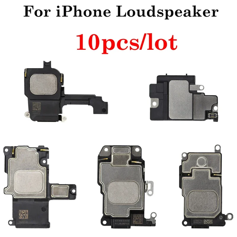 10 pcs/lot loud speaker for iPhone 6 6s 7 8 plus X XR XS Max loudspeaker buzzer ringer flex cable ribbon