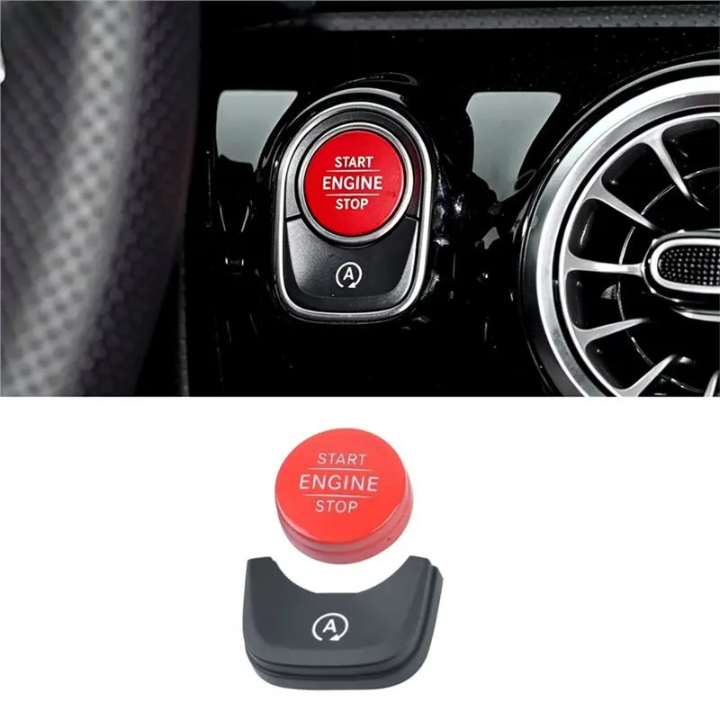 Top Sale One-Touch Start Button Cover 1779051001 1779051201 For W177 W118 W247 W447 W448 W907 A B V CLA Class