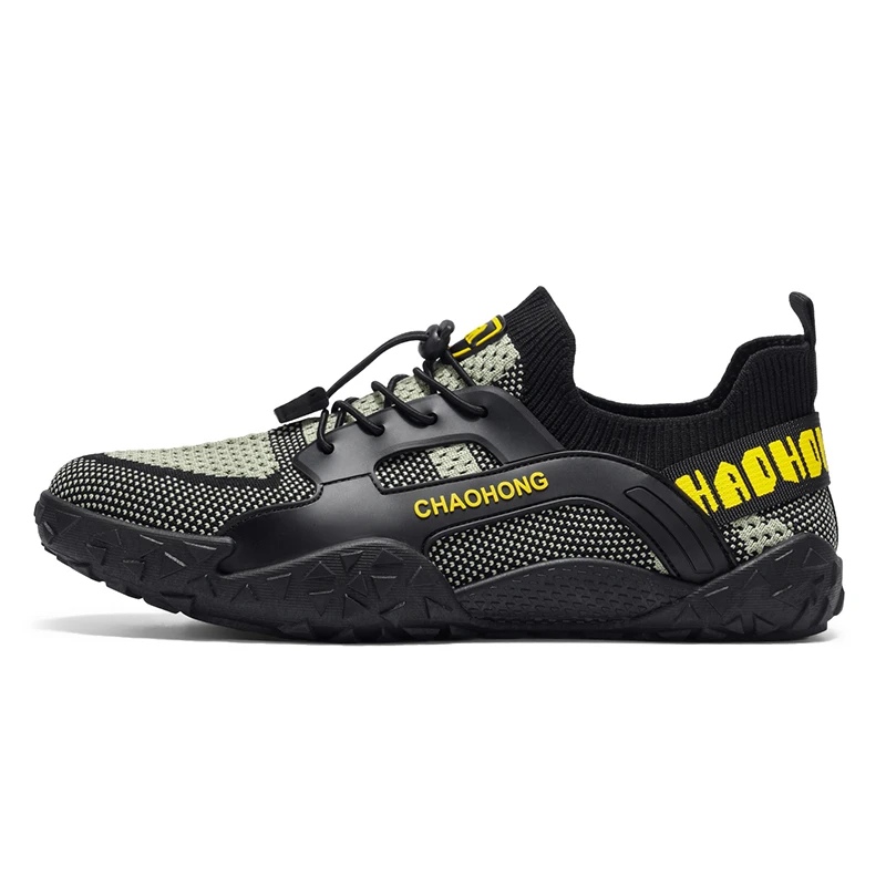 Plus Size Outdoor Shoes Men's Summer Breathable Walking Shoes Women's Hiking and Wading Mesh