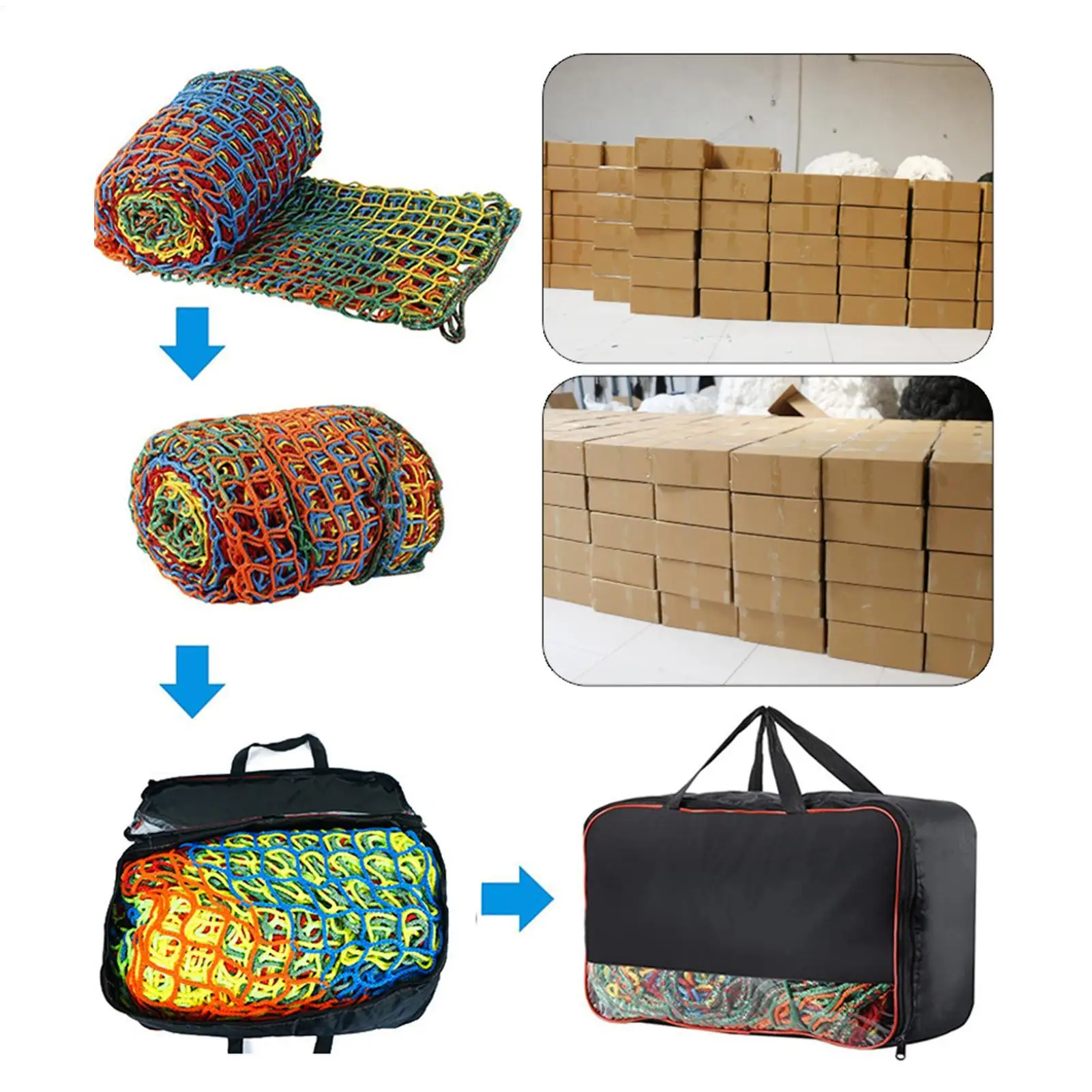 Kids Playground Play Safety Net Outdoor Climbing Cargo Net Children Obstacle Course Double Layer Backyard Anti Fall Saftey Net