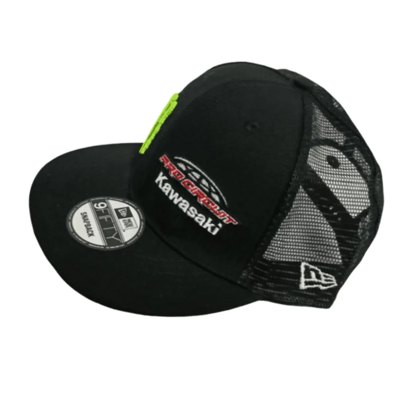 Kawasaki Fashion topi bisbol bordir huruf, topi bisbol kamuflase musim semi dan musim gugur, topi kasual luar ruangan dapat disesuaikan, topi tabir surya