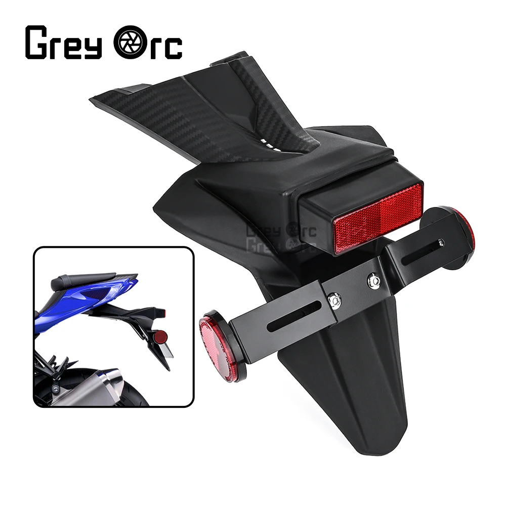 

Подходит для Suzuki GSXR600 GSXR750 K11 2011-2024 2023, крышка заднего крыла, кронштейн номерного знака GSXR 600 750