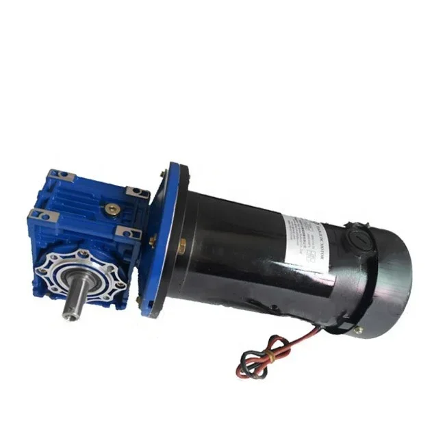 NMRV 1:100 ratio Worm reducer ,quality worm gear speed reducer 24v dc motor gearbox