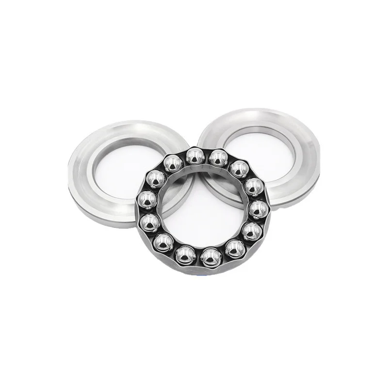 2pcs Plane Thrust Ball Bearing  51200 10x24x9mm 51201mm 12x26x9mm 51202 15x28x9 51203mm 17x30x9mm + 2 Washers