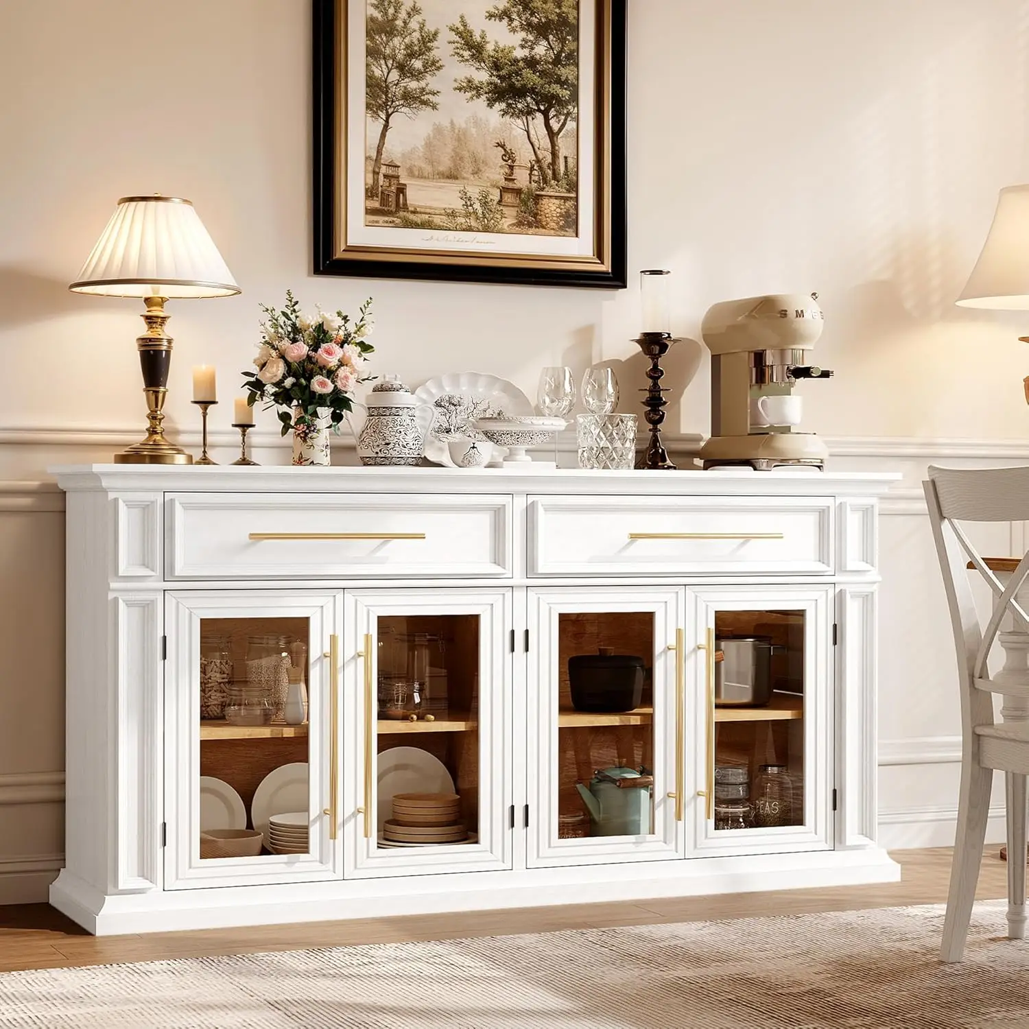 63" Large Sideboard…