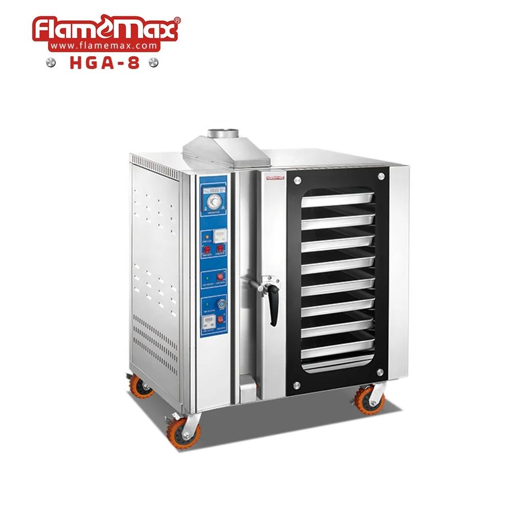 

3-меновое промышленное оборудование для общественного питания, хлеба, печенья, пицца, газовая конвекционная печь с таймером