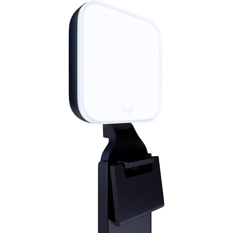 

Logitech for Creators Litra Glow Premium LED Streaming Light with TrueSoft, adjustable mount, video lighting for recording