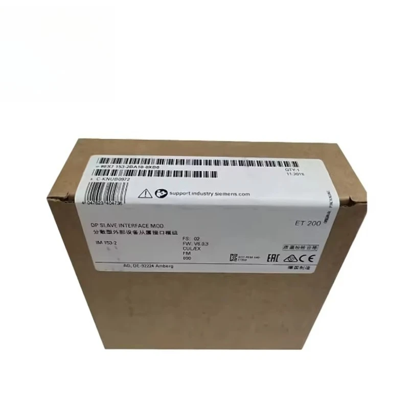 New Original 6ES7153-2BA02-0XA1  ET 200 DP Slave Interface Mod Stock in Warehouse