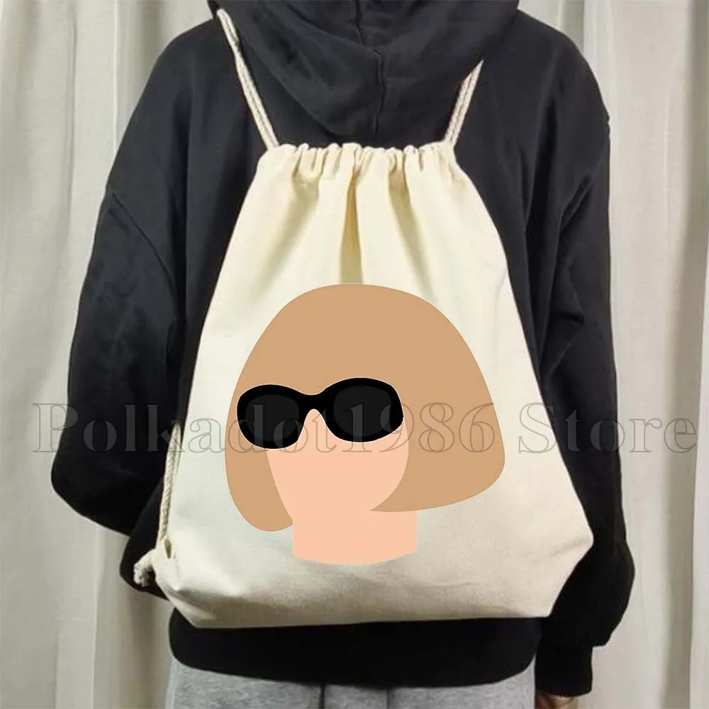 Aesthetic Fashion Women Girl Magazine Beauty Boss Dame Anna Gift Drawstring Bags Soccer Backpack Gym Sackpack Gifts String Bag