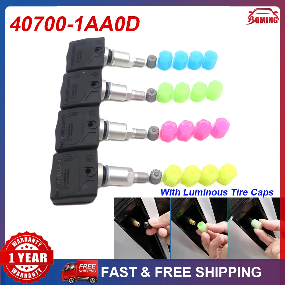 

4PCS 407001AA0D TPMS FOR NISSAN ARMADA 2012 2013 2014 315MHz NEW CAR TIRE PRESSURE SENSOR TPMS SENSOR 40700-1AA0D