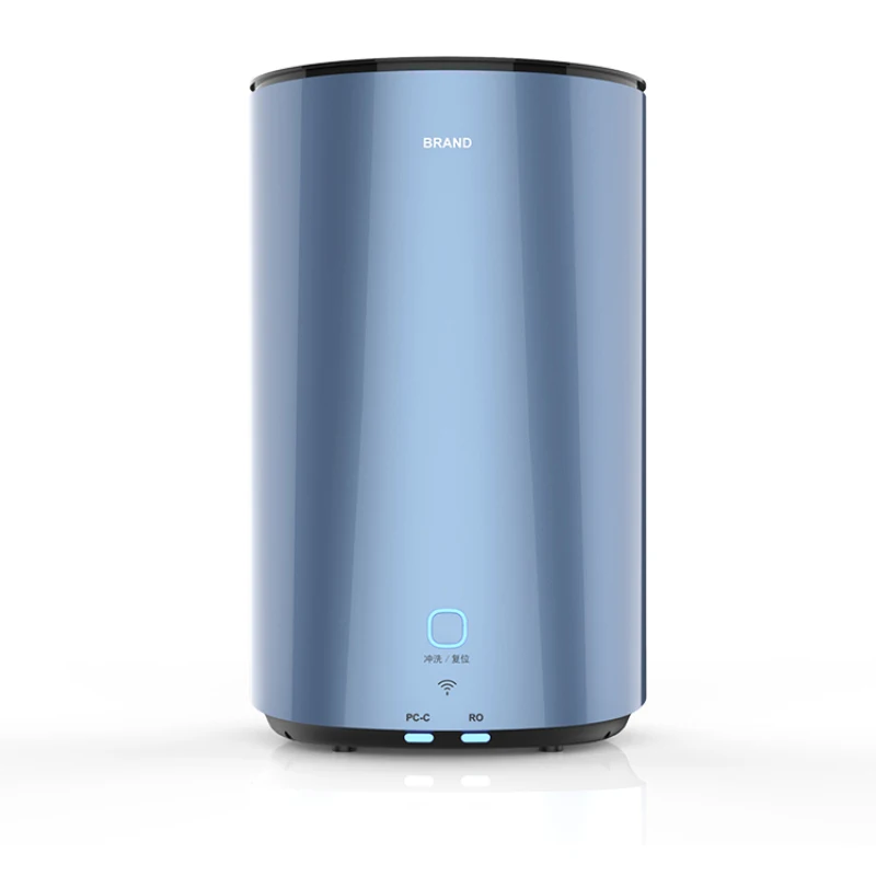 مبرد فلتر المياه المنزلي ونظام السخان تحت الحوض لتنقية المياه بالتناضح العكسي مع صنبور