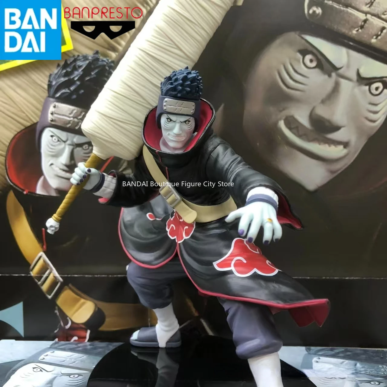

In Stock New Bandai Optical Factory Scenery VIBRATION STARS Naruto Kisame Action Figure Model Collection Gift